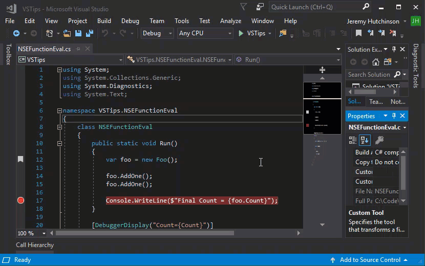 Hutch Codes Visual Studio Tips Source Map In The Scroll Bar Hot Sex Picture